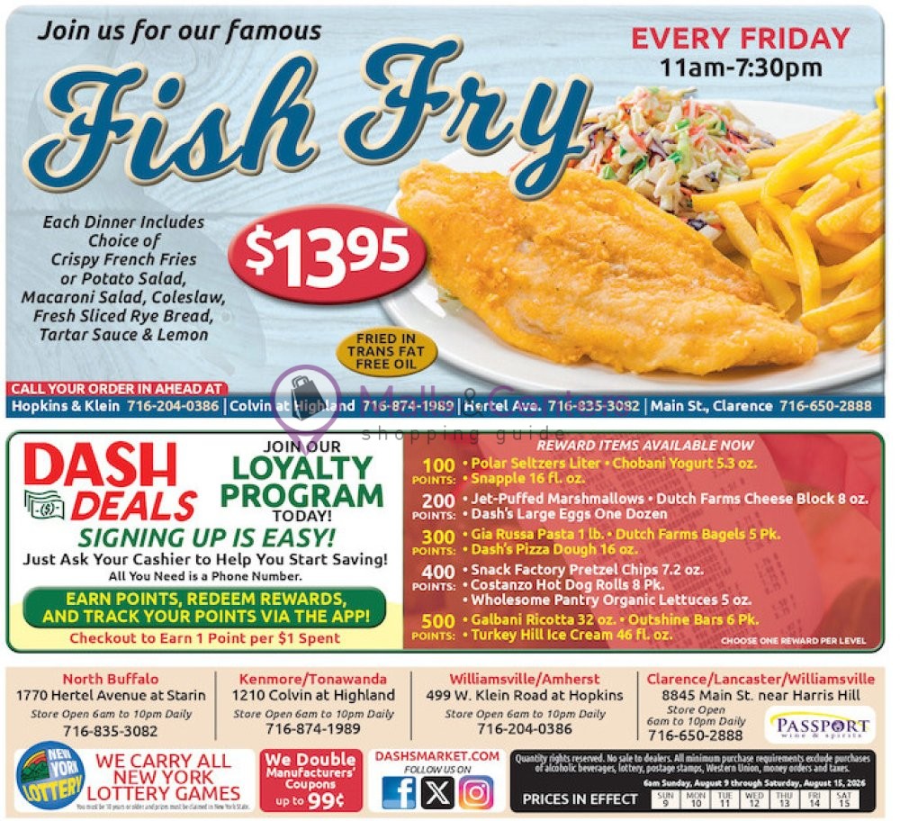 Weekly ad for Dash's Market valid: 08/09/2026 - 08/15/2026, page 11