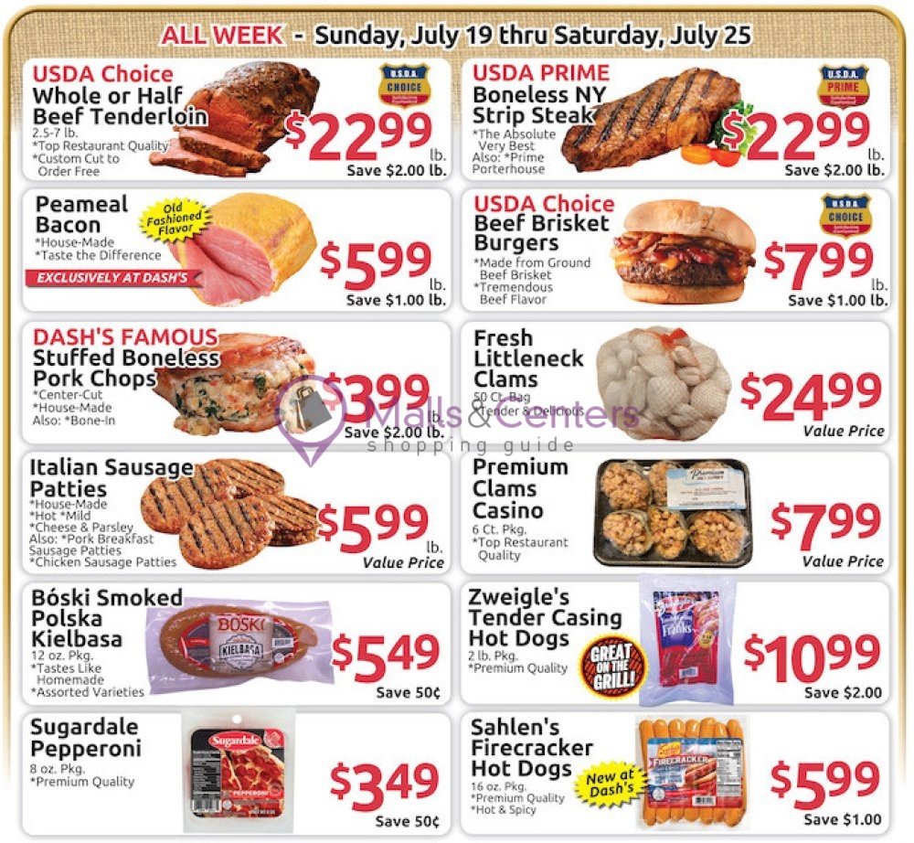 Weekly ad for Dash's Market valid: 07/19/2026 - 07/25/2026, page 2