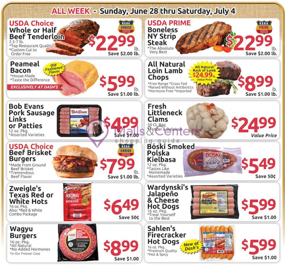 Weekly ad for Dash's Market valid: 06/28/2026 - 07/04/2026, page 2