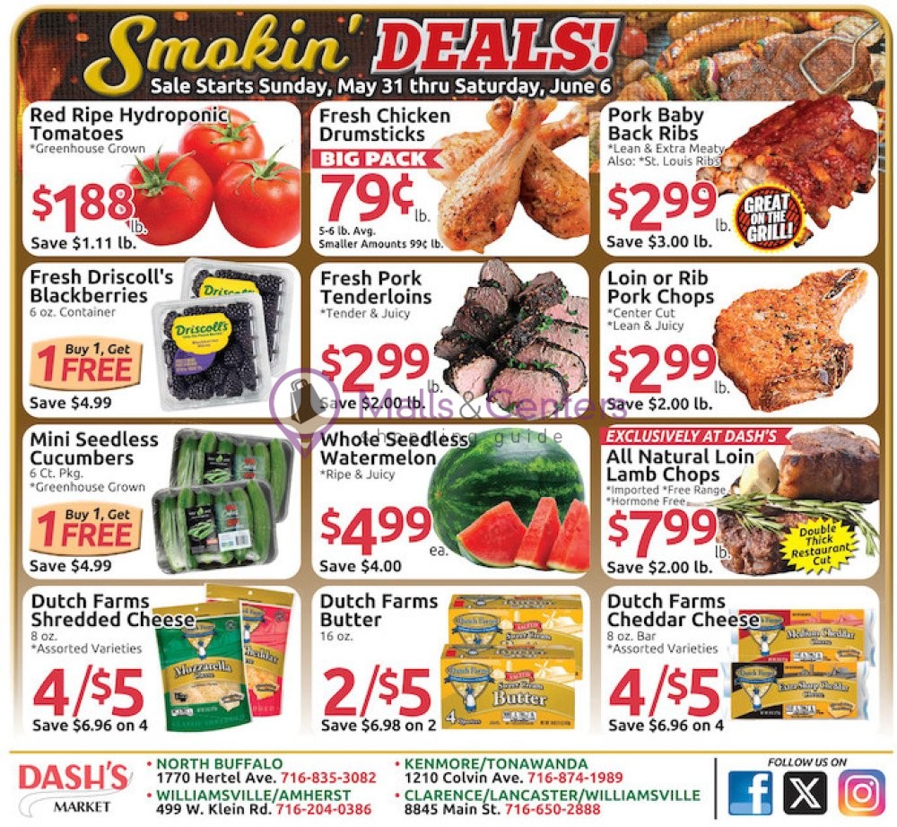Weekly ad for Dash's Market valid: 05/31/2026 - 06/06/2026, page 1