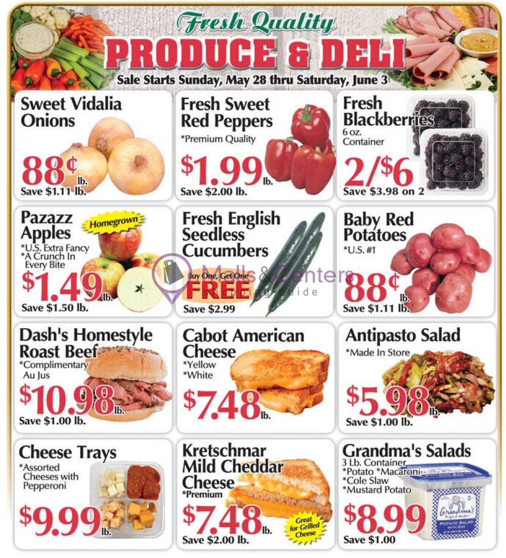 Dash's Market Weekly ad valid from 05/28/2023 to 06/03/2023 MallsCenters
