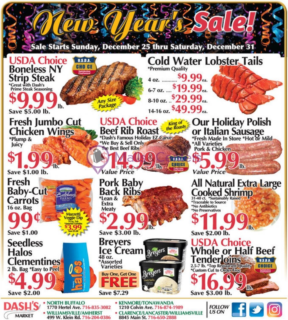 Dash's Market Weekly ad valid from 12/25/2022 to 12/31/2022 MallsCenters