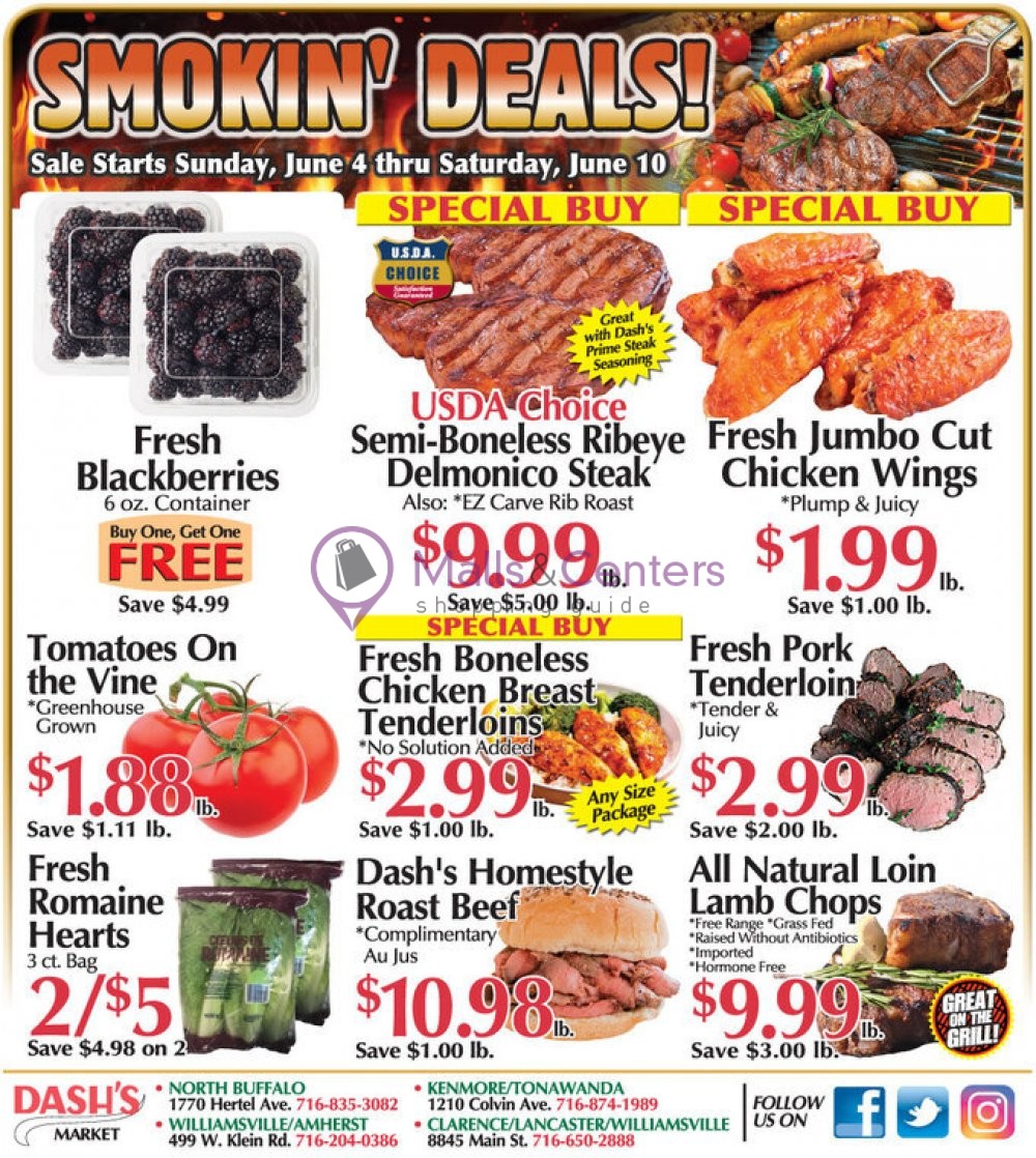 Dash's Market Weekly ad valid from 06/04/2023 to 06/10/2023 MallsCenters