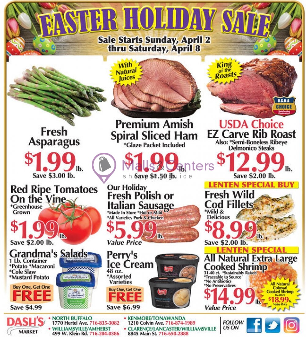 Dash's Market Weekly ad valid from 04/02/2023 to 04/08/2023 MallsCenters