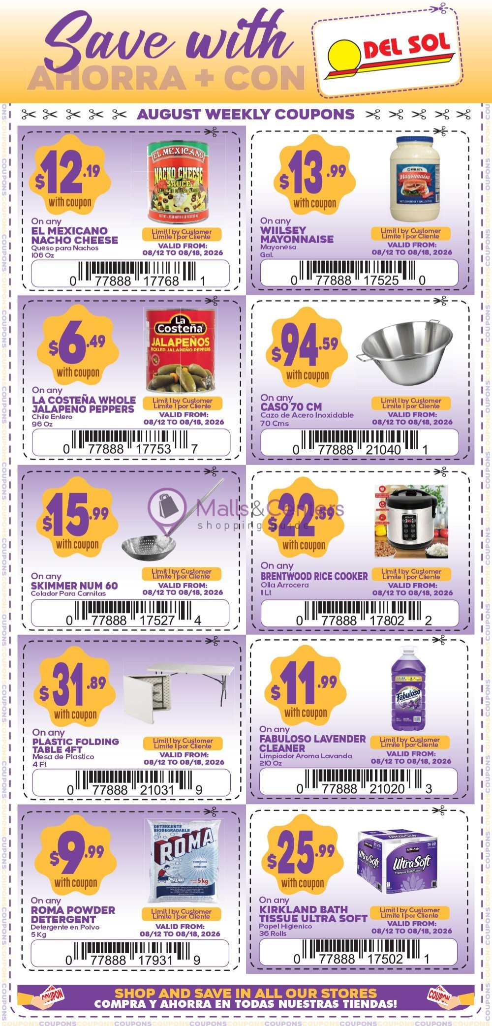 Weekly ad for Del Sol IGA valid: 08/12/2026 - 08/18/2026, page 5