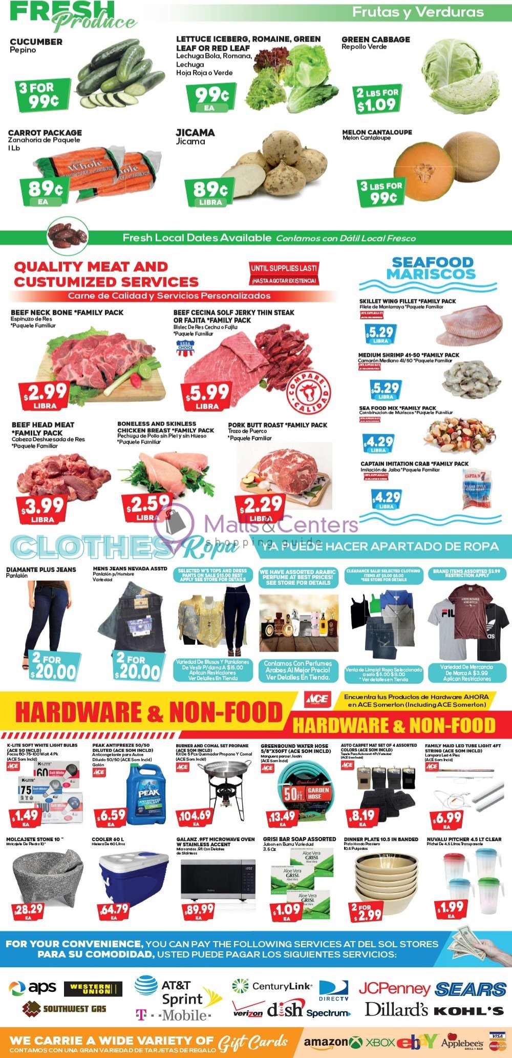 Weekly ad for Del Sol IGA valid: 08/19/2026 - 08/25/2026, page 3