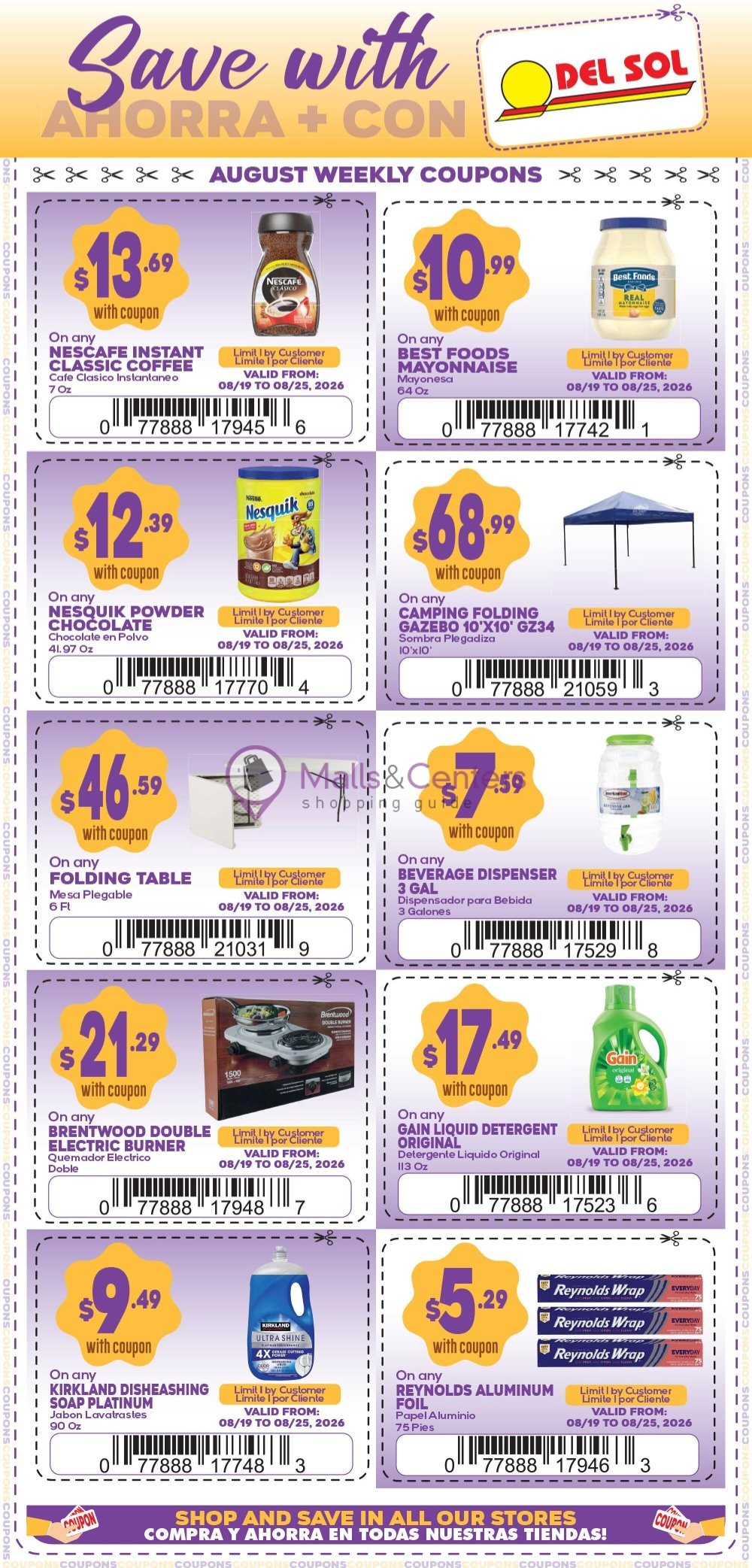 Weekly ad for Del Sol IGA valid: 08/19/2026 - 08/25/2026, page 5