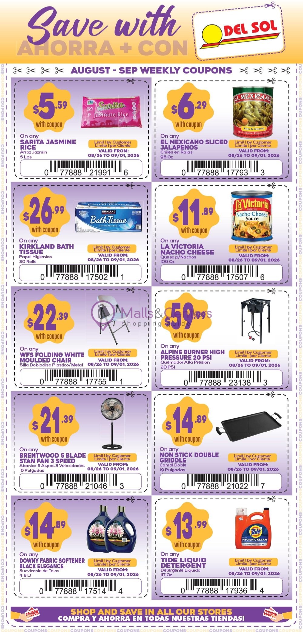Weekly ad for Del Sol IGA valid: 08/26/2026 - 09/01/2026, page 5