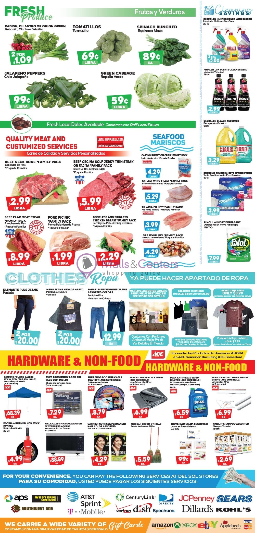 Weekly ad for Del Sol IGA valid: 08/05/2026 - 08/11/2026, page 3