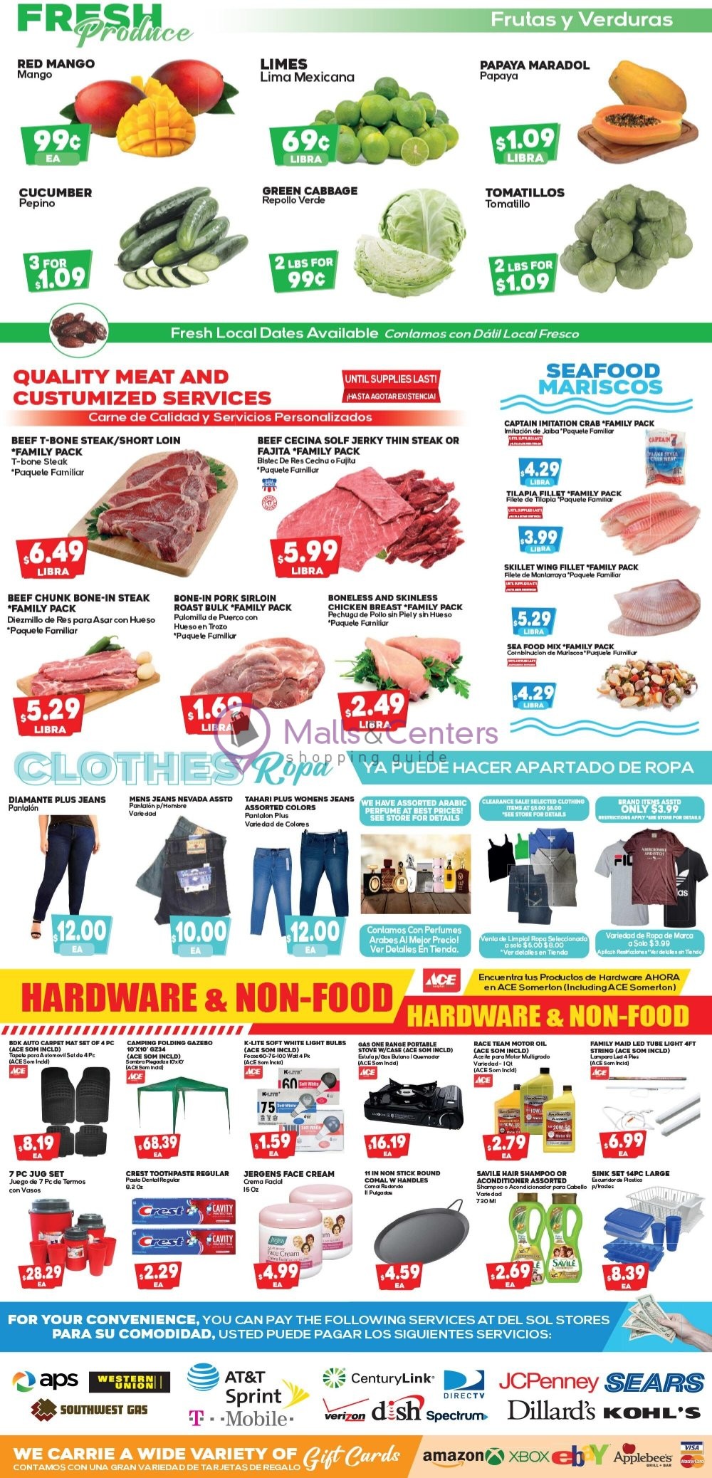 Weekly ad for Del Sol IGA valid: 07/22/2026 - 07/28/2026, page 3