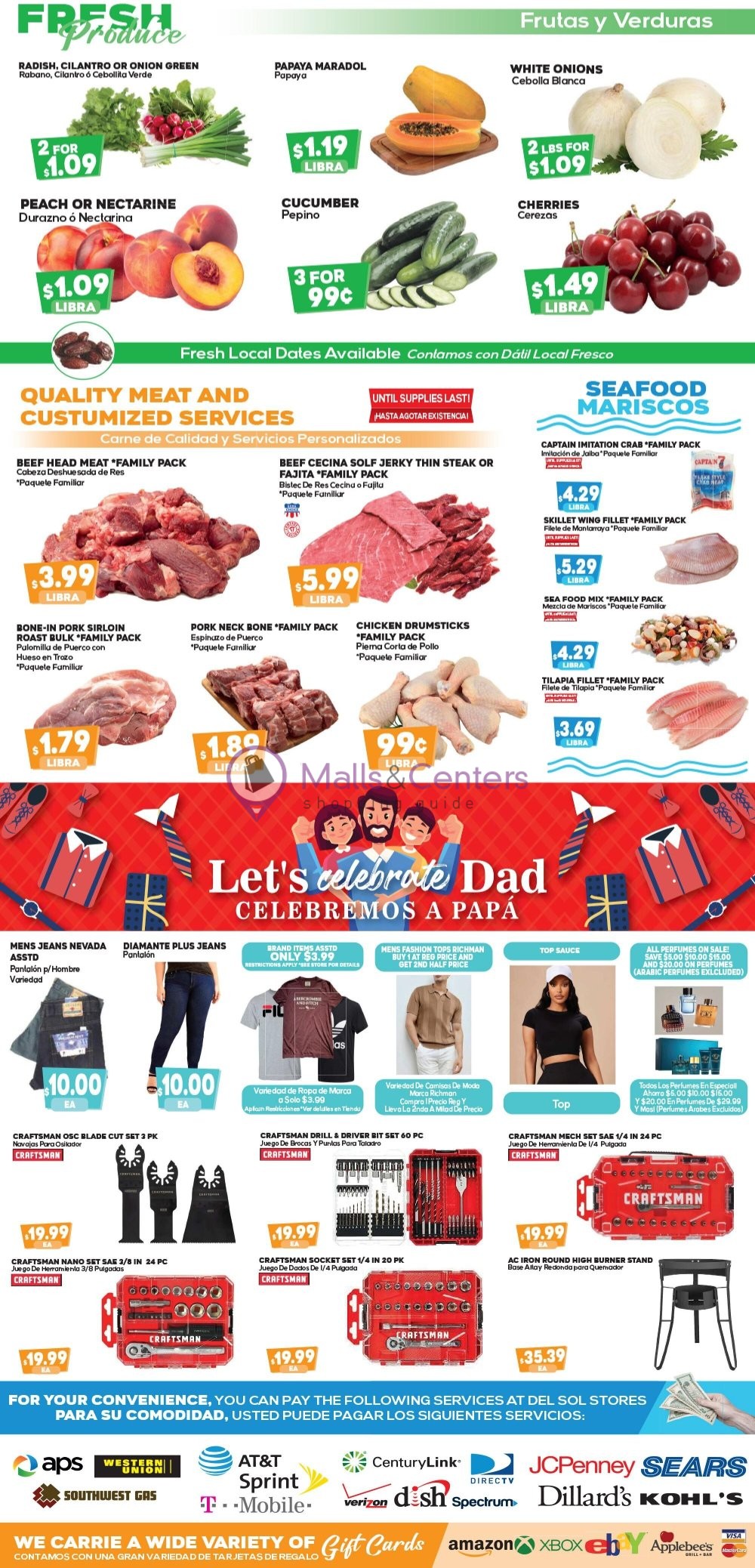Weekly ad for Del Sol IGA valid: 06/17/2026 - 06/23/2026, page 3