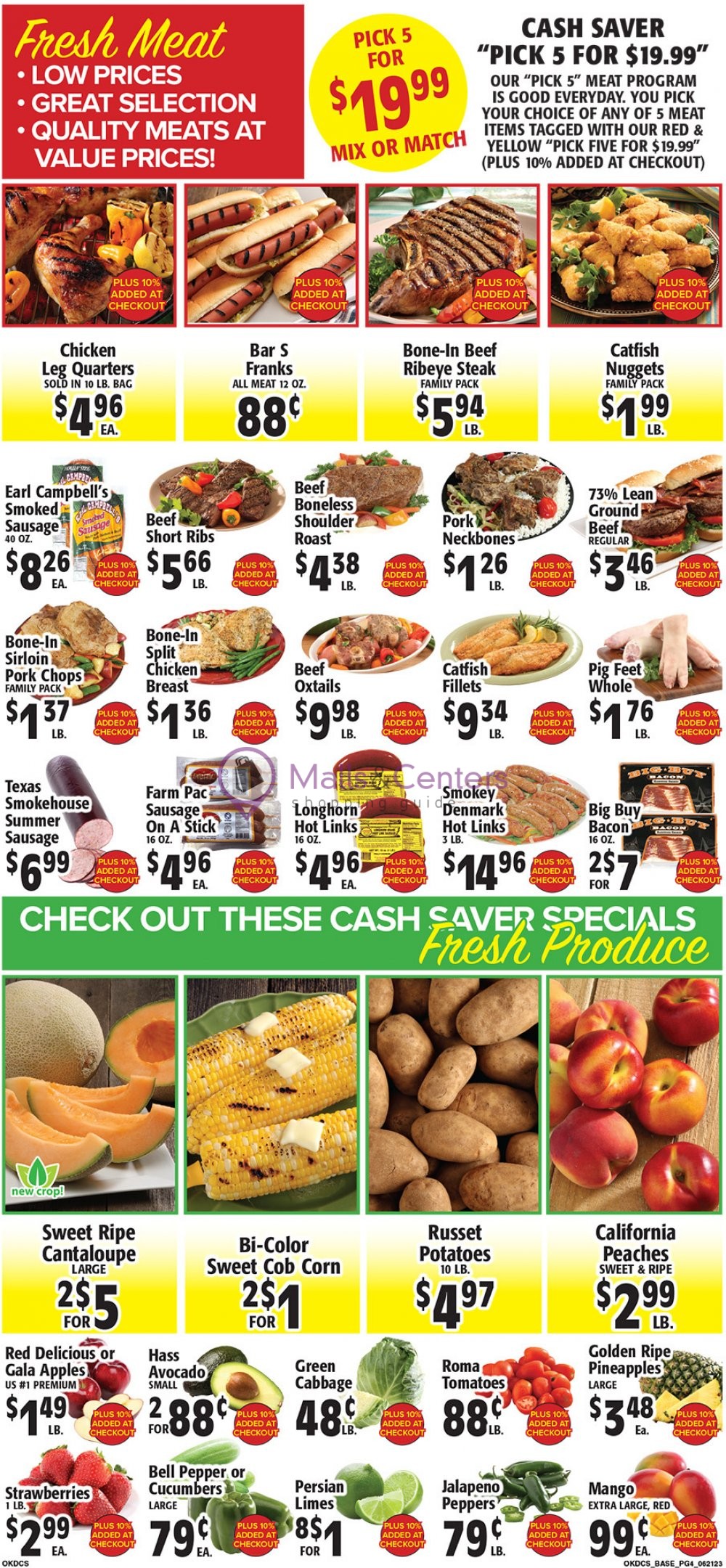 Weekly ad for DFW Cash Saver valid: 06/21/2023 - 07/04/2023, page 4