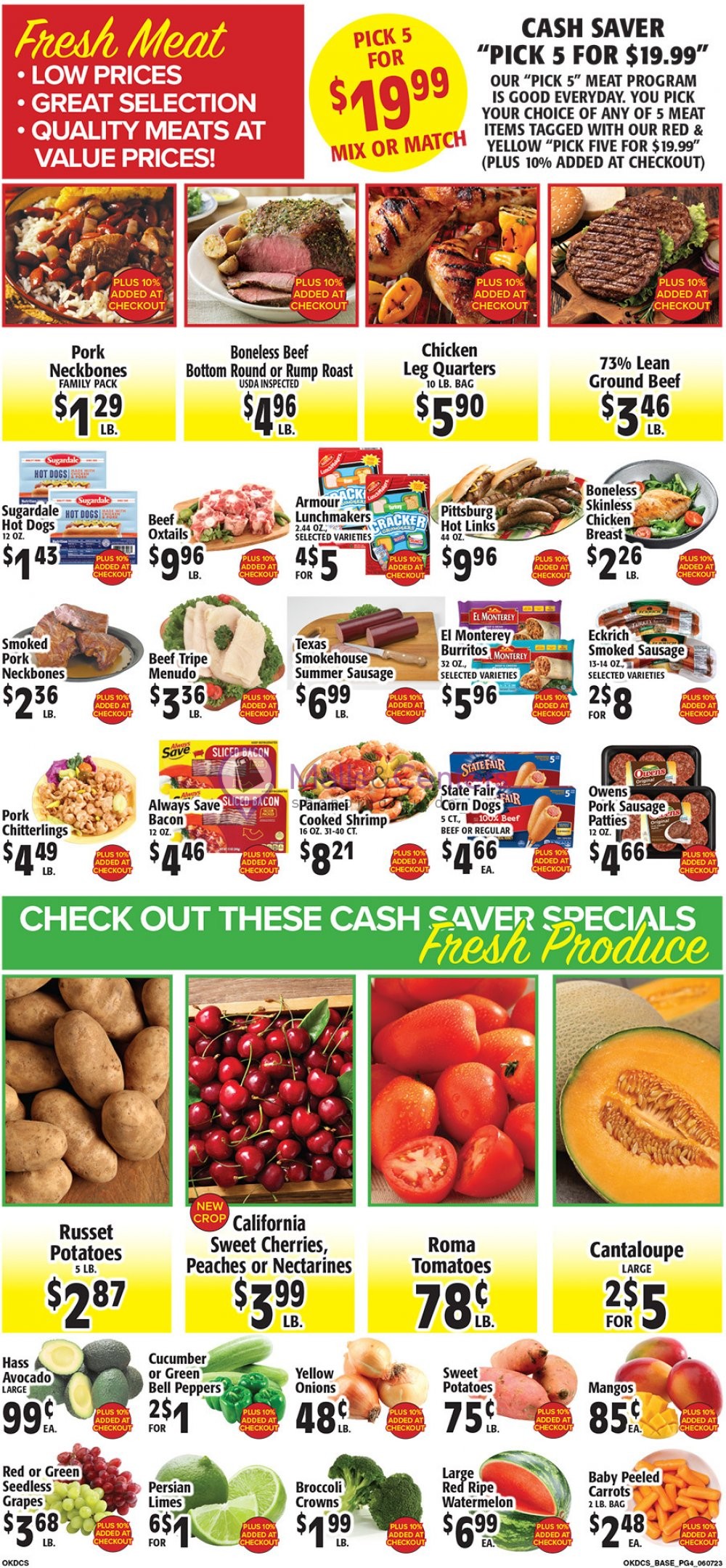 Weekly ad for DFW Cash Saver valid: 06/07/2023 - 06/20/2023, page 4