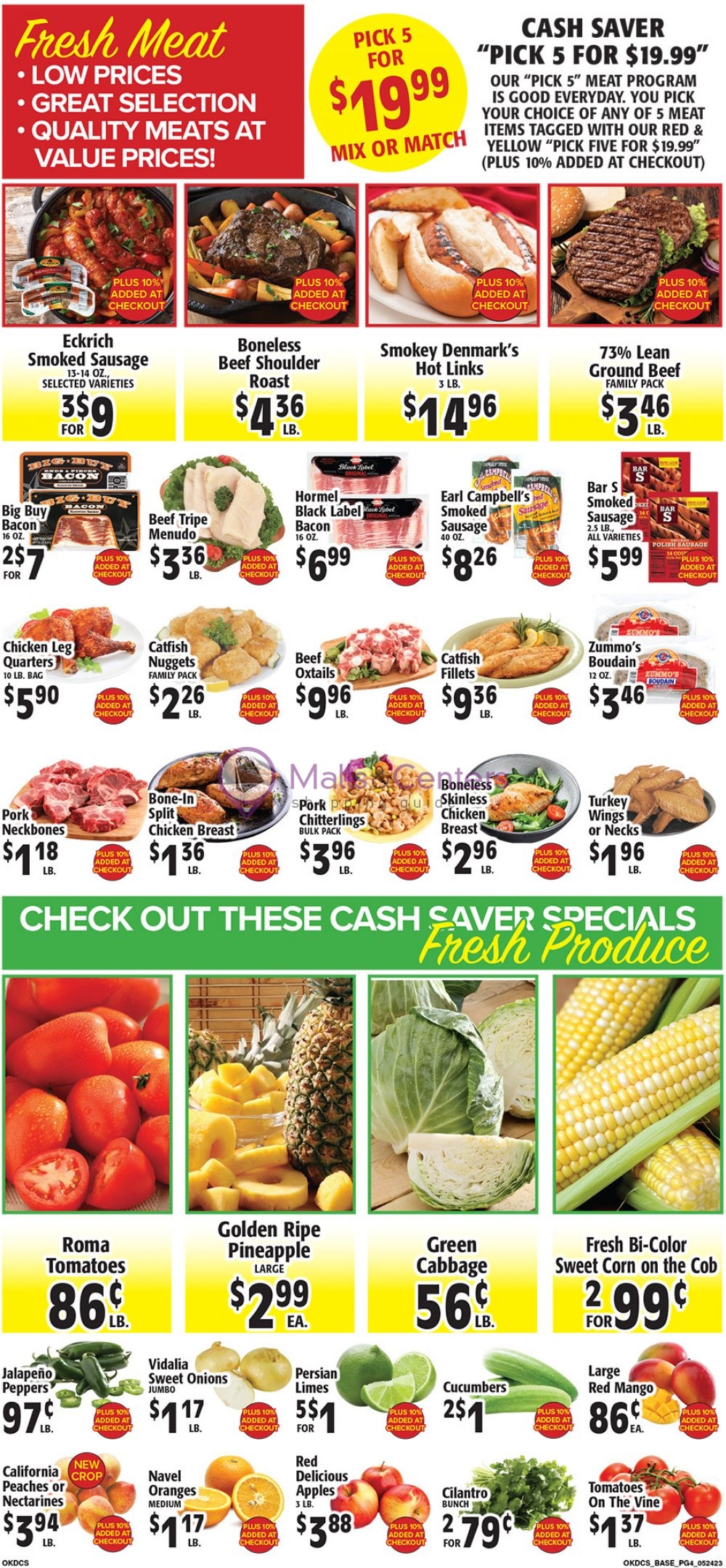 Weekly ad for DFW Cash Saver valid: 05/24/2023 - 06/06/2023, page 4