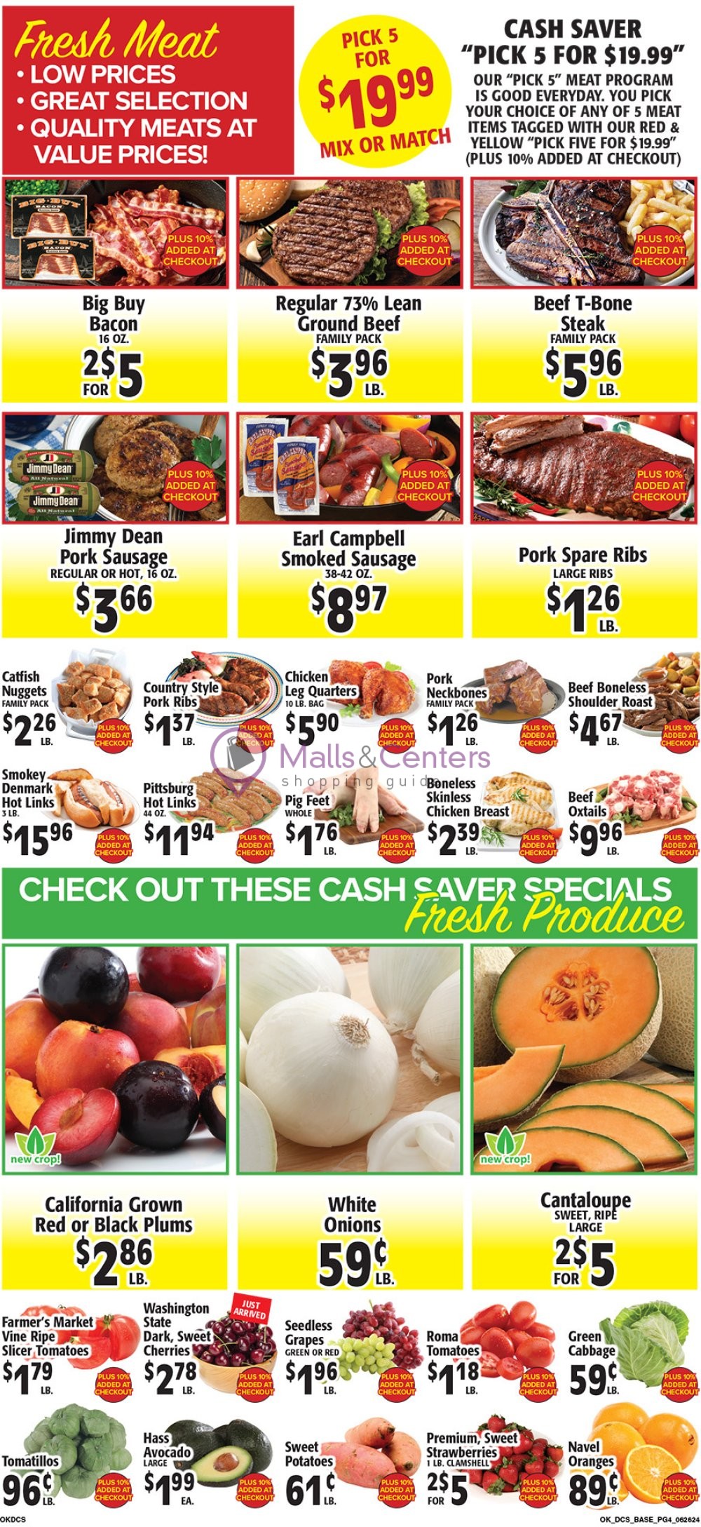 Weekly ad for DFW Cash Saver valid: 06/26/2024 - 07/09/2024, page 4