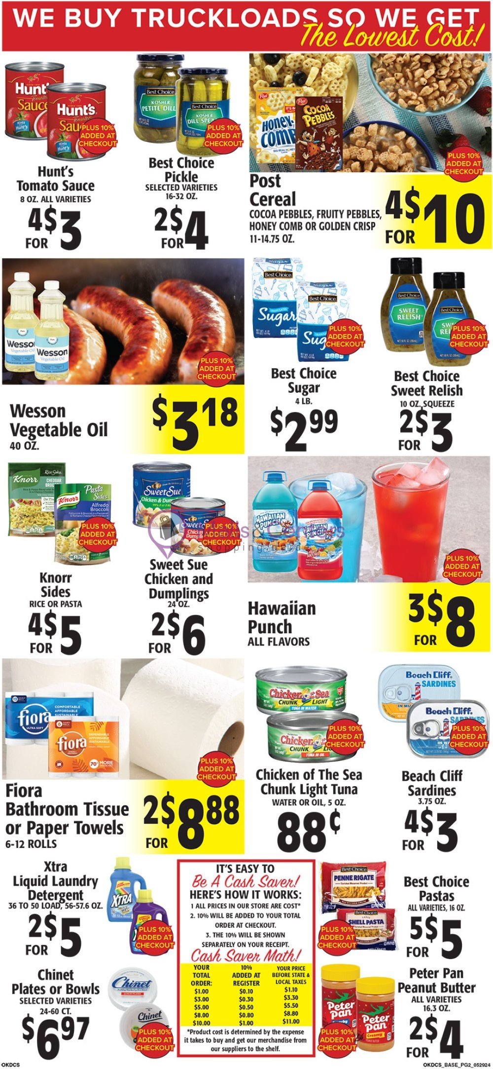 DFW Cash Saver Weekly ad valid from 05/29/2024 to 06/11/2024 MallsCenters
