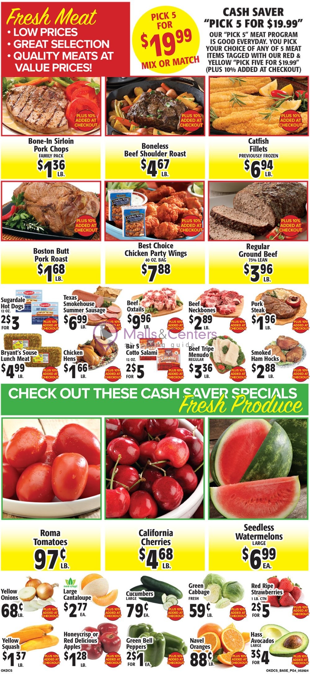 Weekly ad for DFW Cash Saver valid: 05/29/2024 - 06/11/2024, page 4