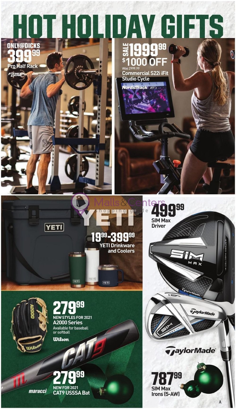 Dick's Sporting Goods Weekly ad valid from 11/18/2020 to 11/28/2020