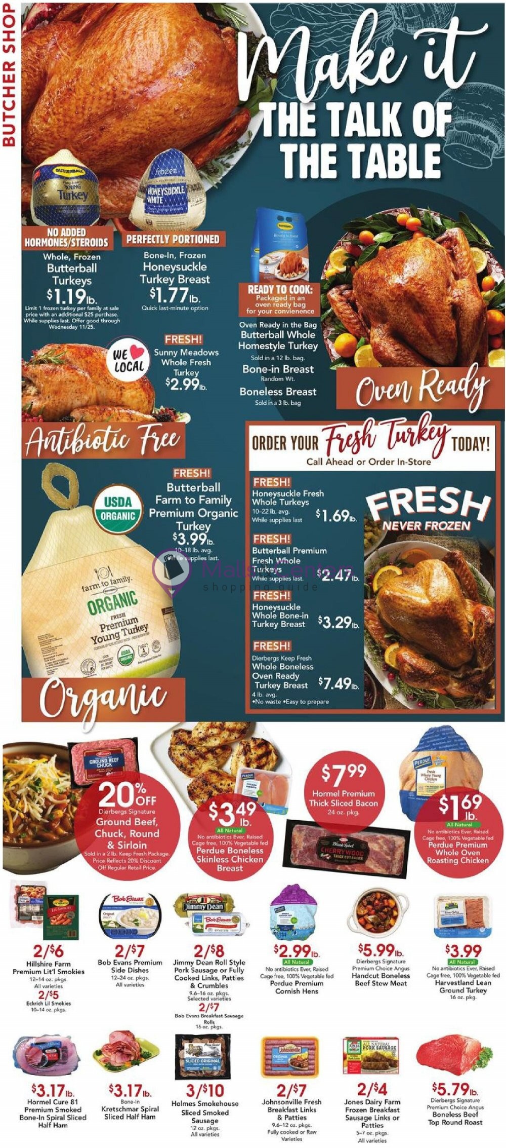 Dierbergs Weekly ad valid from 11/17/2020 to 11/30/2020 MallsCenters