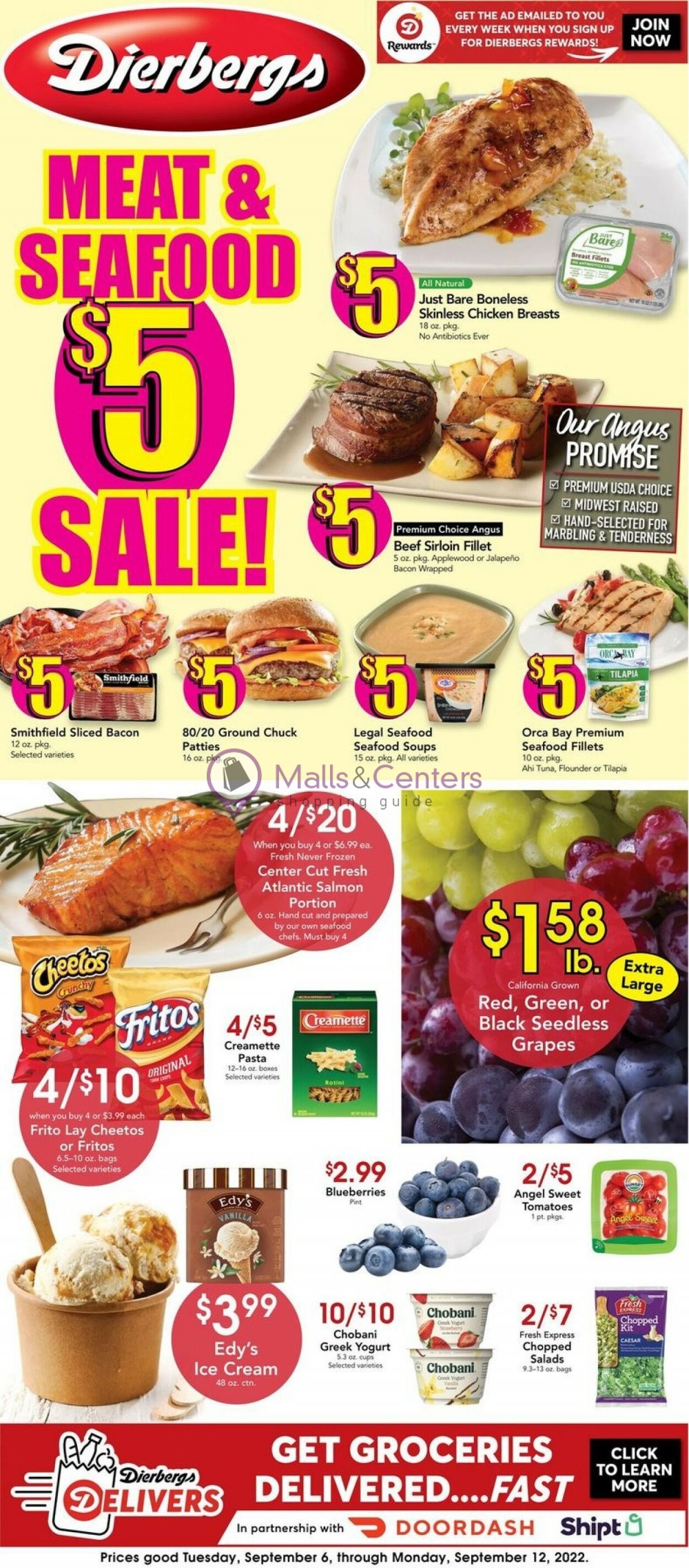 Dierbergs Weekly ad valid from 09/06/2022 to 09/12/2022 MallsCenters