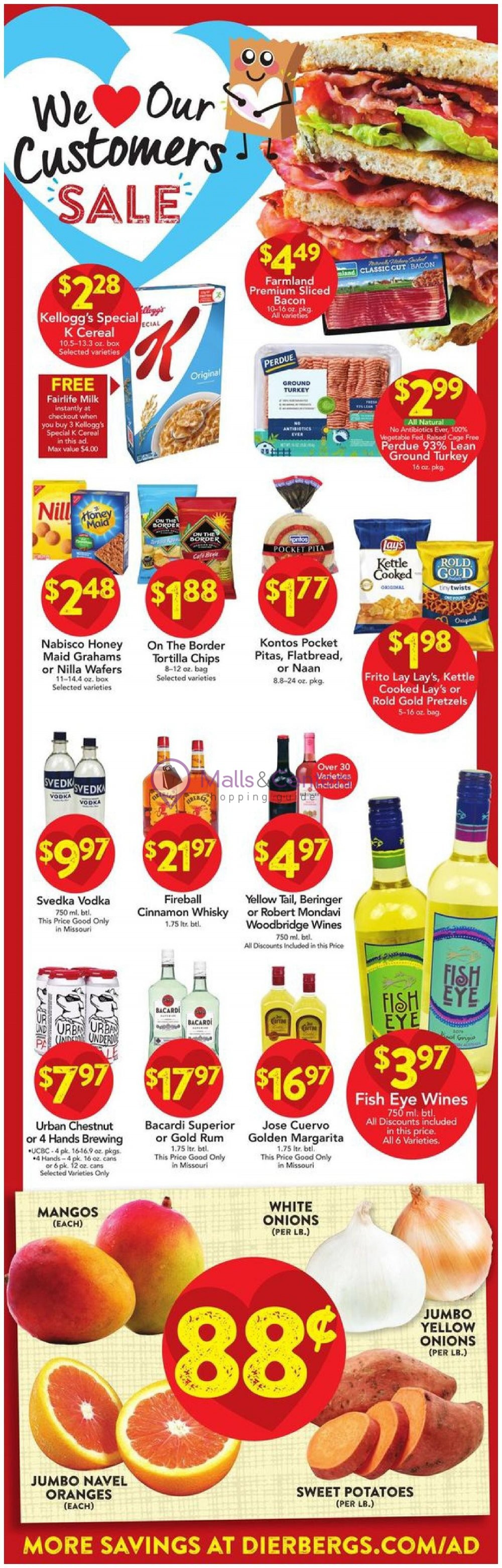 Dierbergs Weekly Ad sales & flyers specials MallsCenters