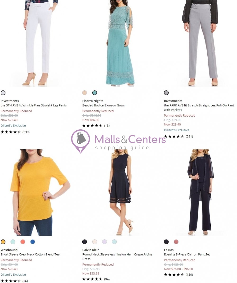 Dillard's Weekly Ad sales & flyers specials MallsCenters