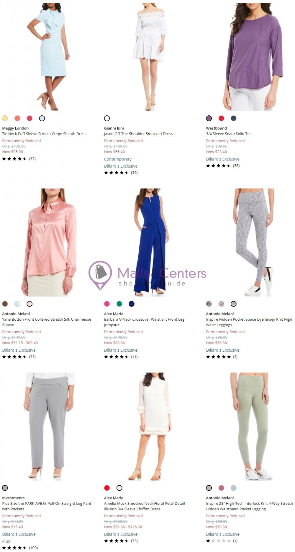 Dillard's Weekly Ad sales & flyers specials MallsCenters