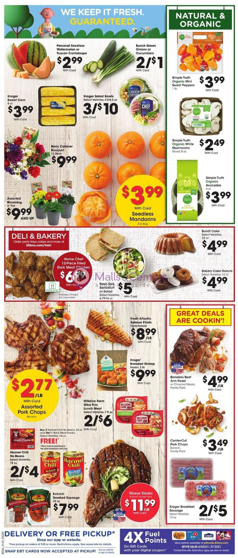 Dillons Weekly Ad sales & flyers specials MallsCenters