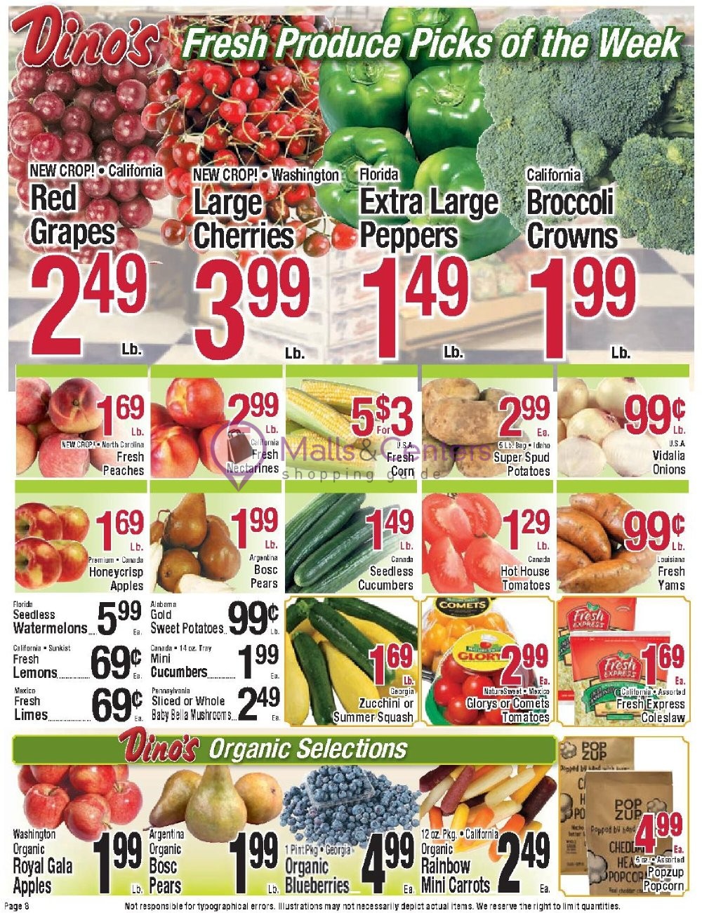 Weekly ad for Dino's Park & Shop valid: 06/13/2024 - 06/26/2024, page 8