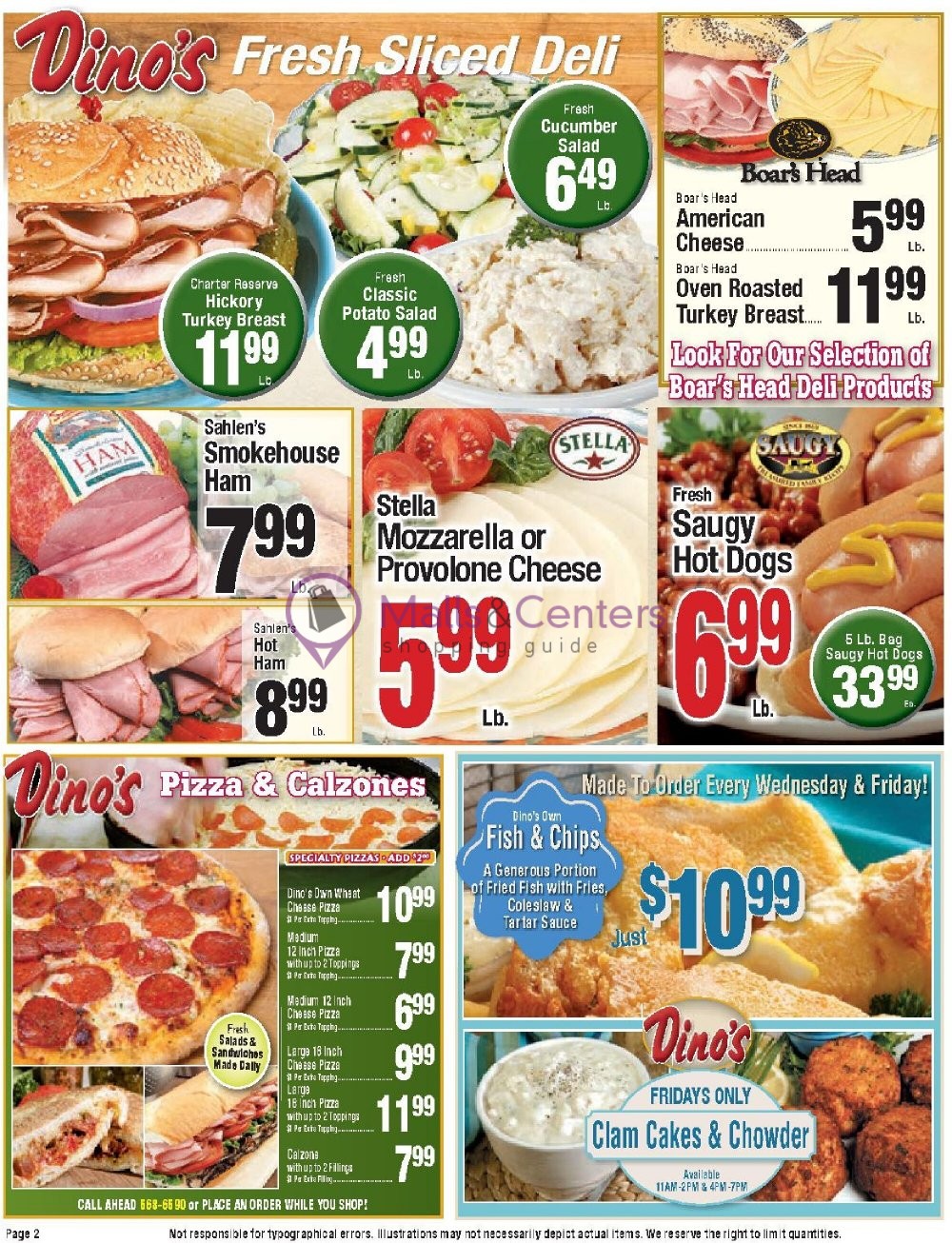 Dino's Park & Shop Weekly ad valid from 06/29/2023 to 07/12/2023