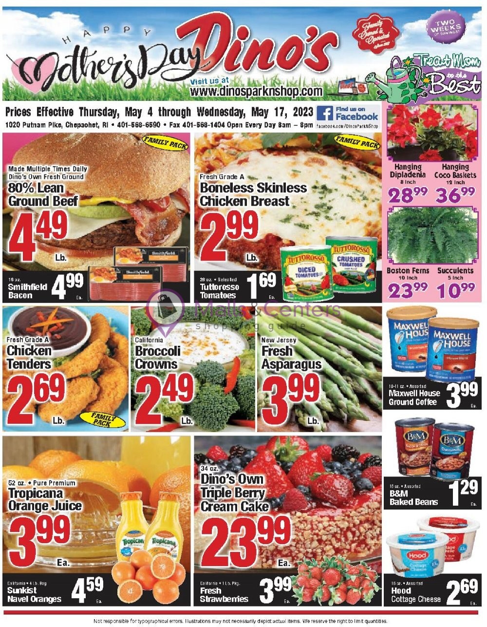 Dino's Park & Shop Weekly ad valid from 05/04/2023 to 05/17/2023