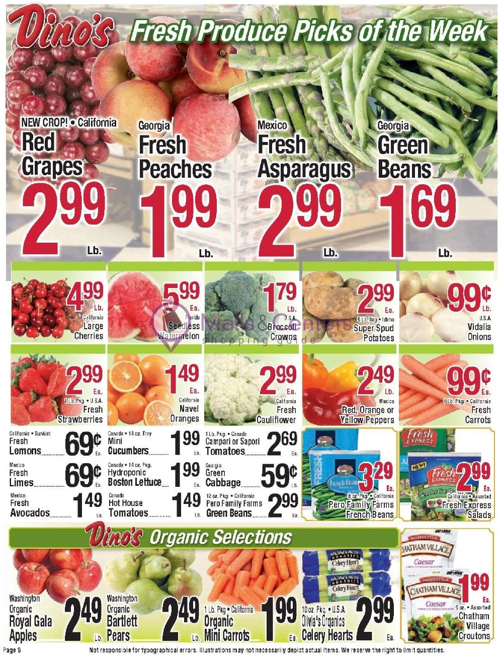 Weekly ad for Dino's Park & Shop valid: 05/30/2024 - 06/12/2024, page 8