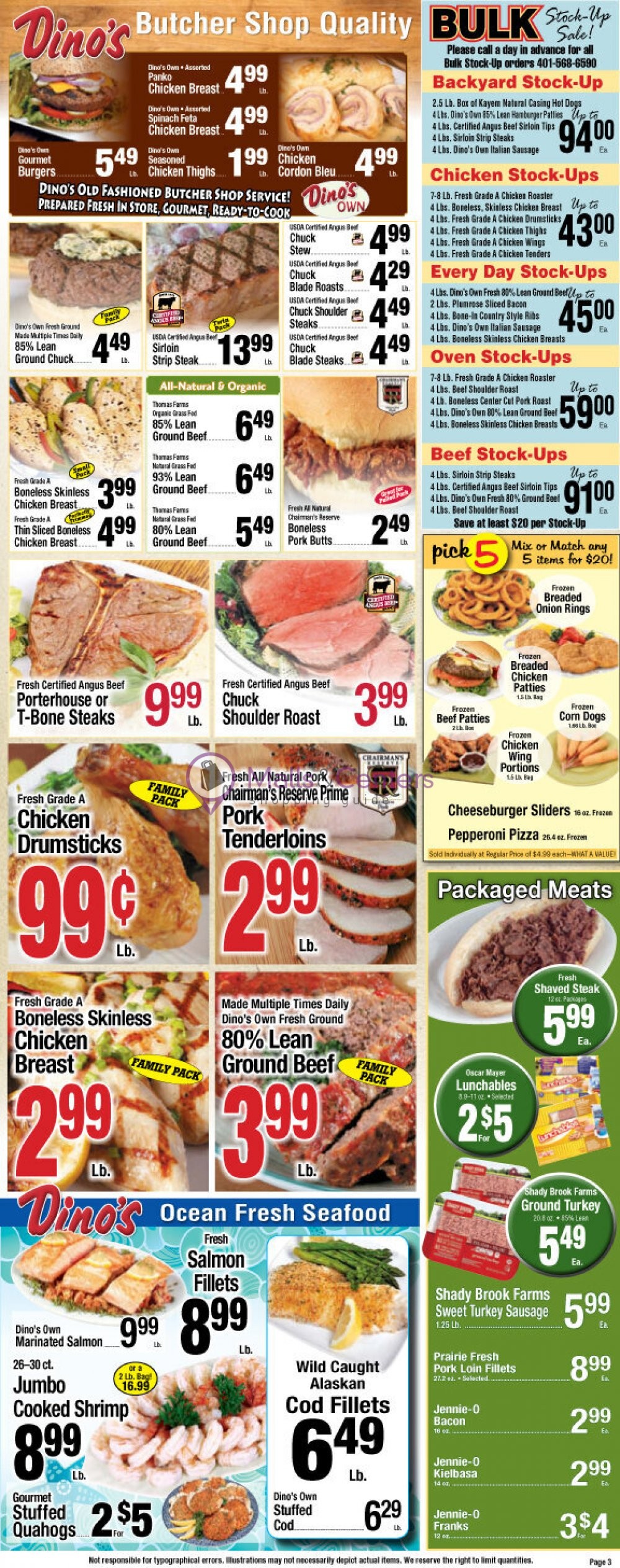 Dino's Park & Shop Weekly Ad sales & flyers specials MallsCenters