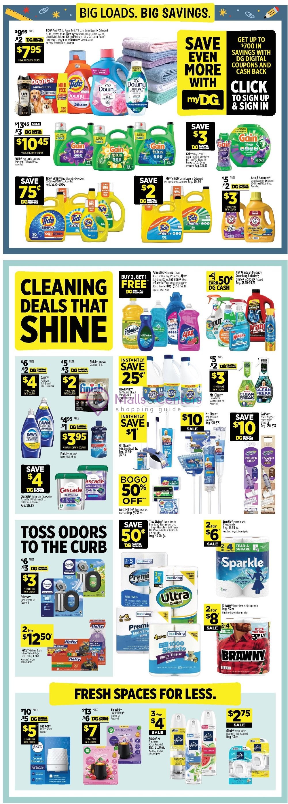 Weekly ad for Dollar General valid: 08/16/2026 - 08/22/2026, page 8