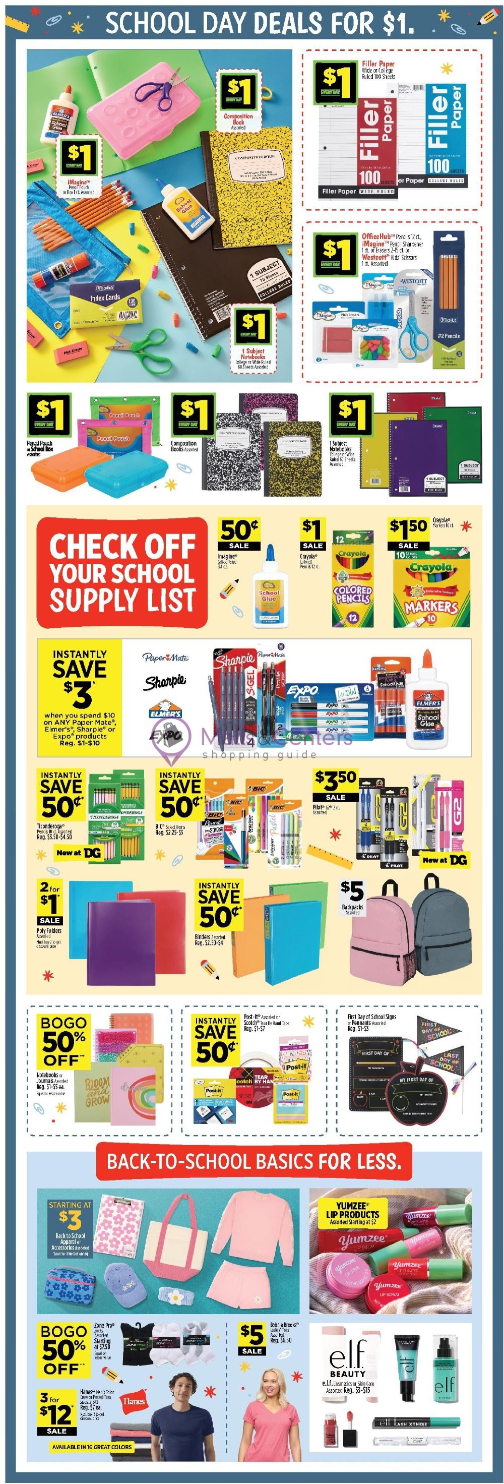 Weekly ad for Dollar General valid: 08/09/2026 - 08/15/2026, page 7