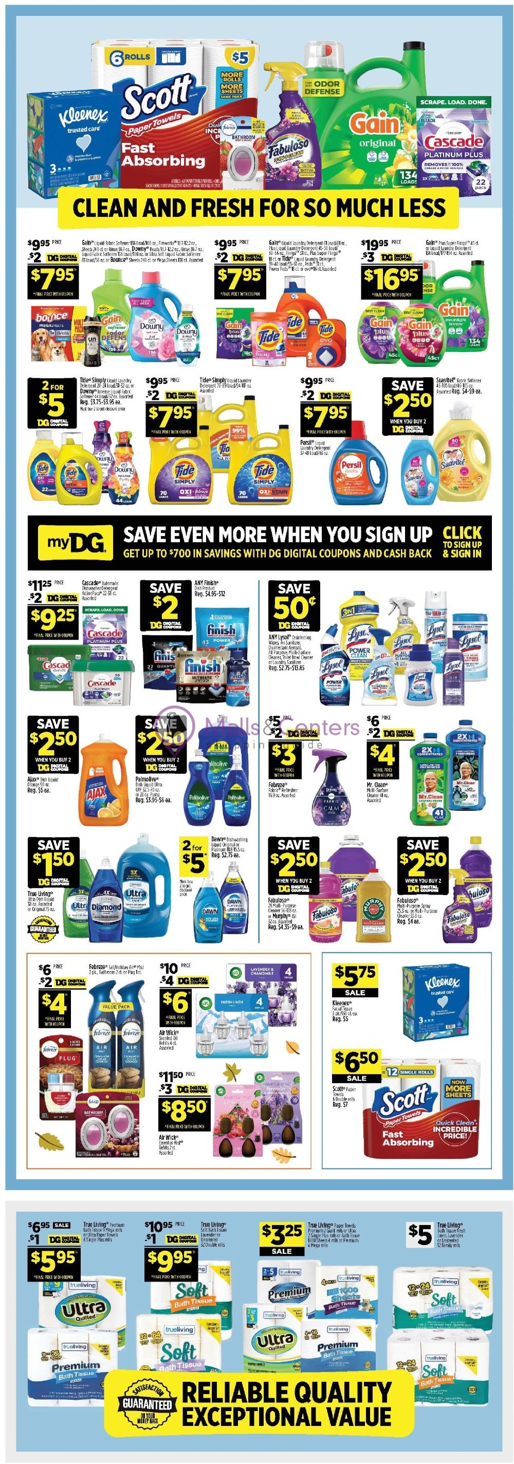 Weekly ad for Dollar General valid: 09/20/2026 - 09/26/2026, page 10