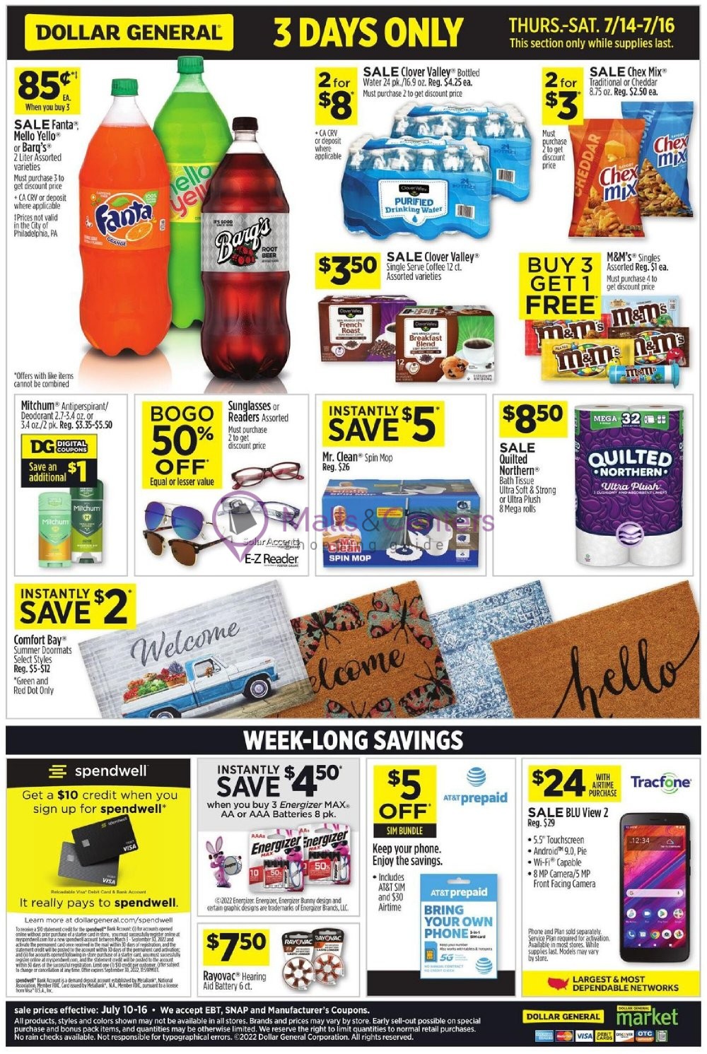 Dollar General Weekly Ad sales & flyers specials MallsCenters