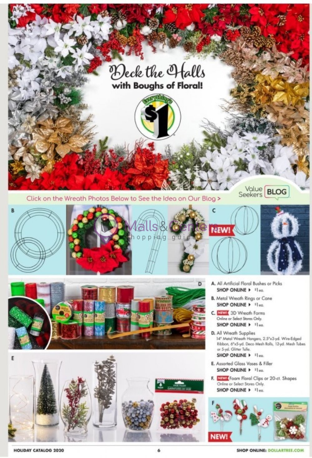 Dollar Tree Weekly Ad sales & flyers specials MallsCenters