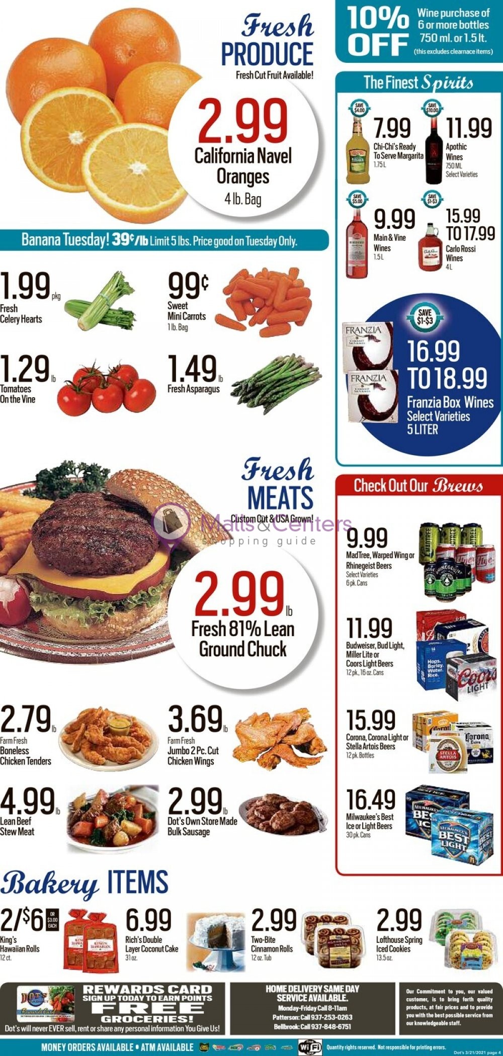 Dot's Market Weekly Ad sales & flyers specials MallsCenters