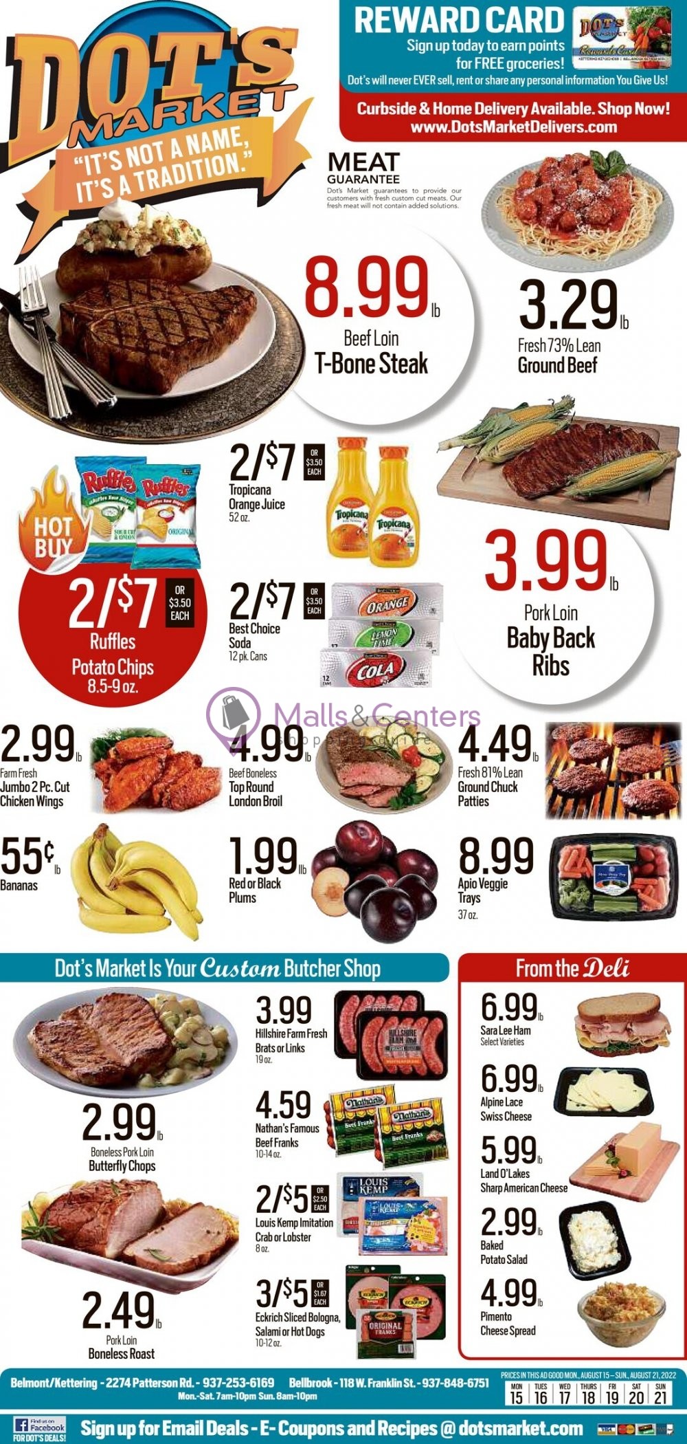 Dot's Market Weekly Ad sales & flyers specials MallsCenters
