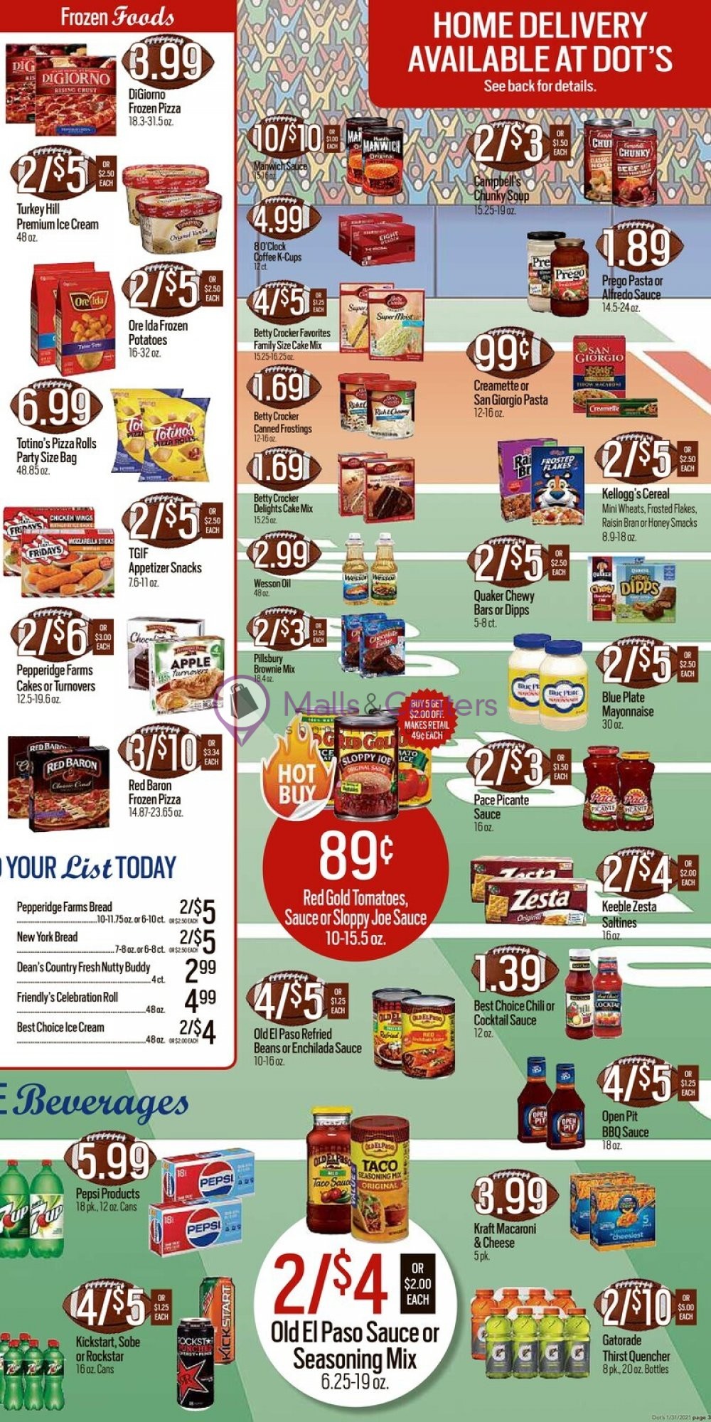 Dot's Market Weekly Ad sales & flyers specials MallsCenters