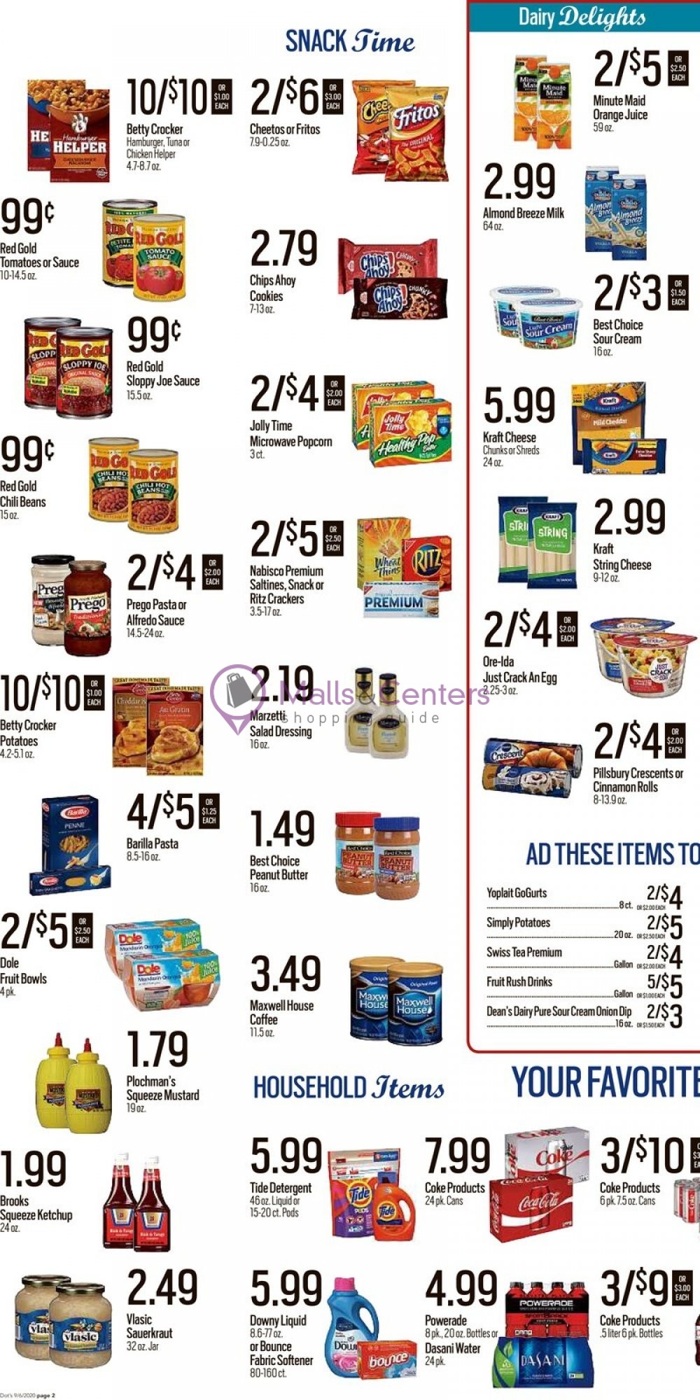 Dot's Market Weekly Ad sales & flyers specials MallsCenters