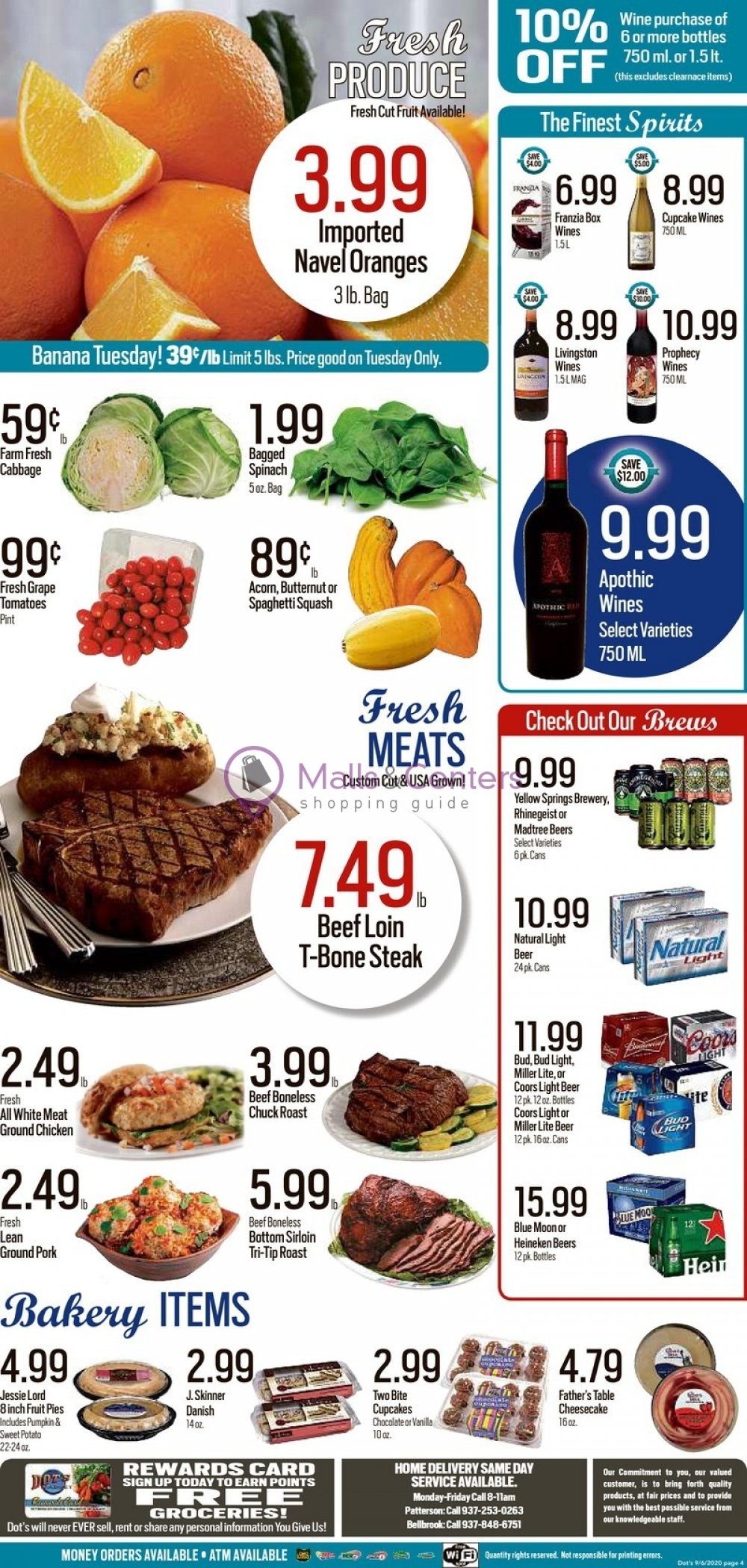 Dot's Market Weekly Ad sales & flyers specials MallsCenters