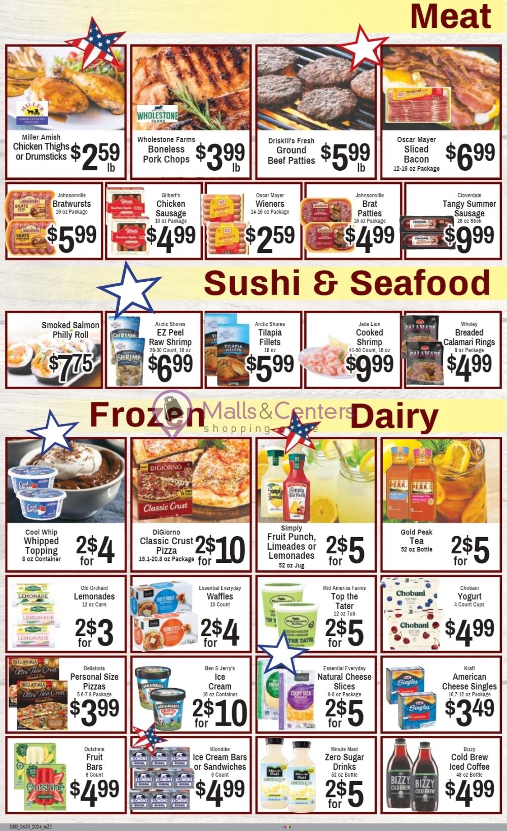 Weekly ad for Driskill's Downtown Market valid: 06/30/2024 - 07/06/2024, page 3