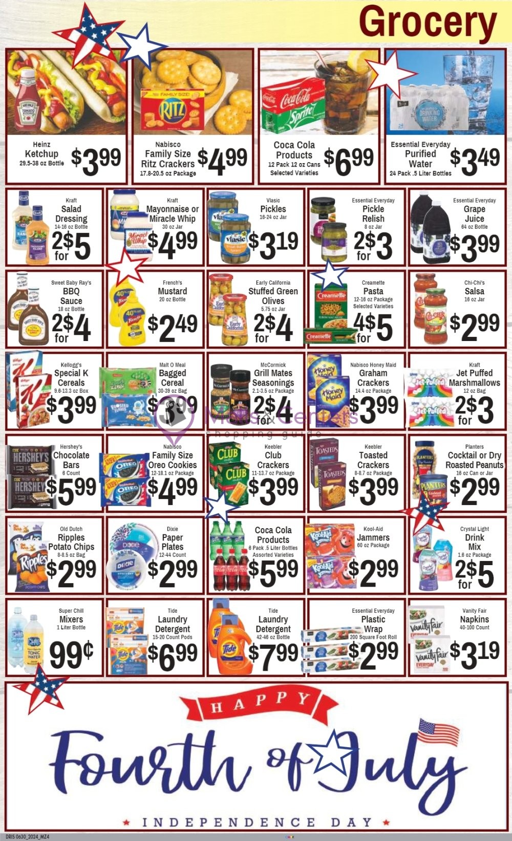 Weekly ad for Driskill's Downtown Market valid: 06/30/2024 - 07/06/2024, page 4