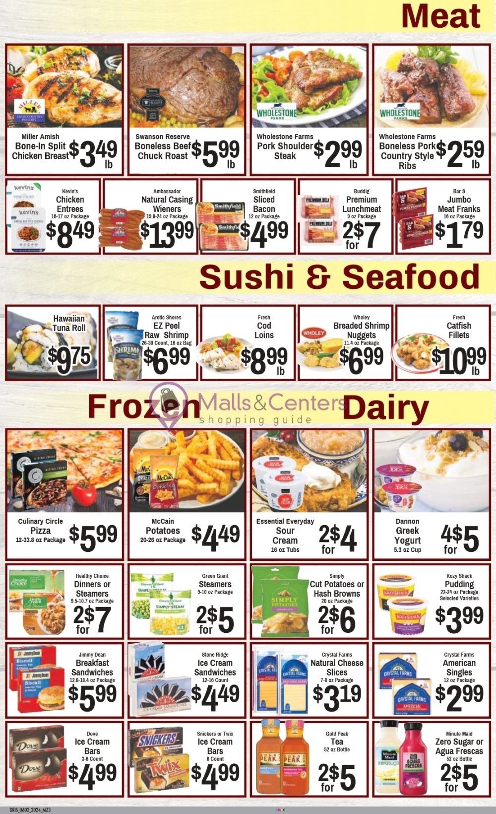 Weekly ad for Driskill's Downtown Market valid: 06/02/2024 - 06/08/2024, page 3