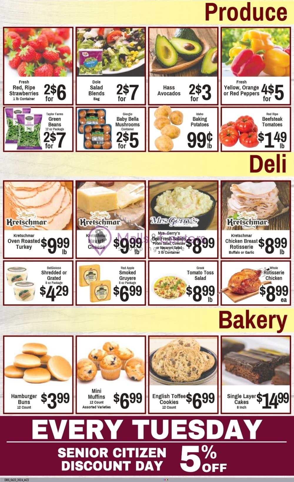 Weekly ad for Driskill's Downtown Market valid: 06/23/2024 - 06/29/2024, page 2