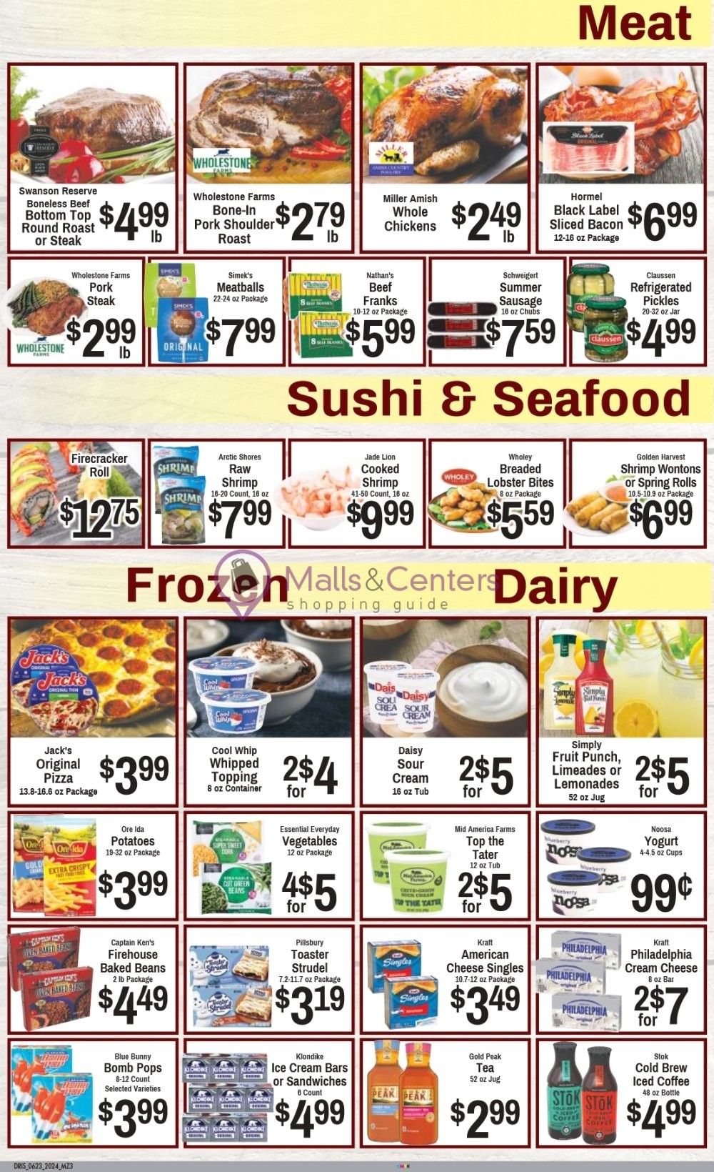 Weekly ad for Driskill's Downtown Market valid: 06/23/2024 - 06/29/2024, page 3