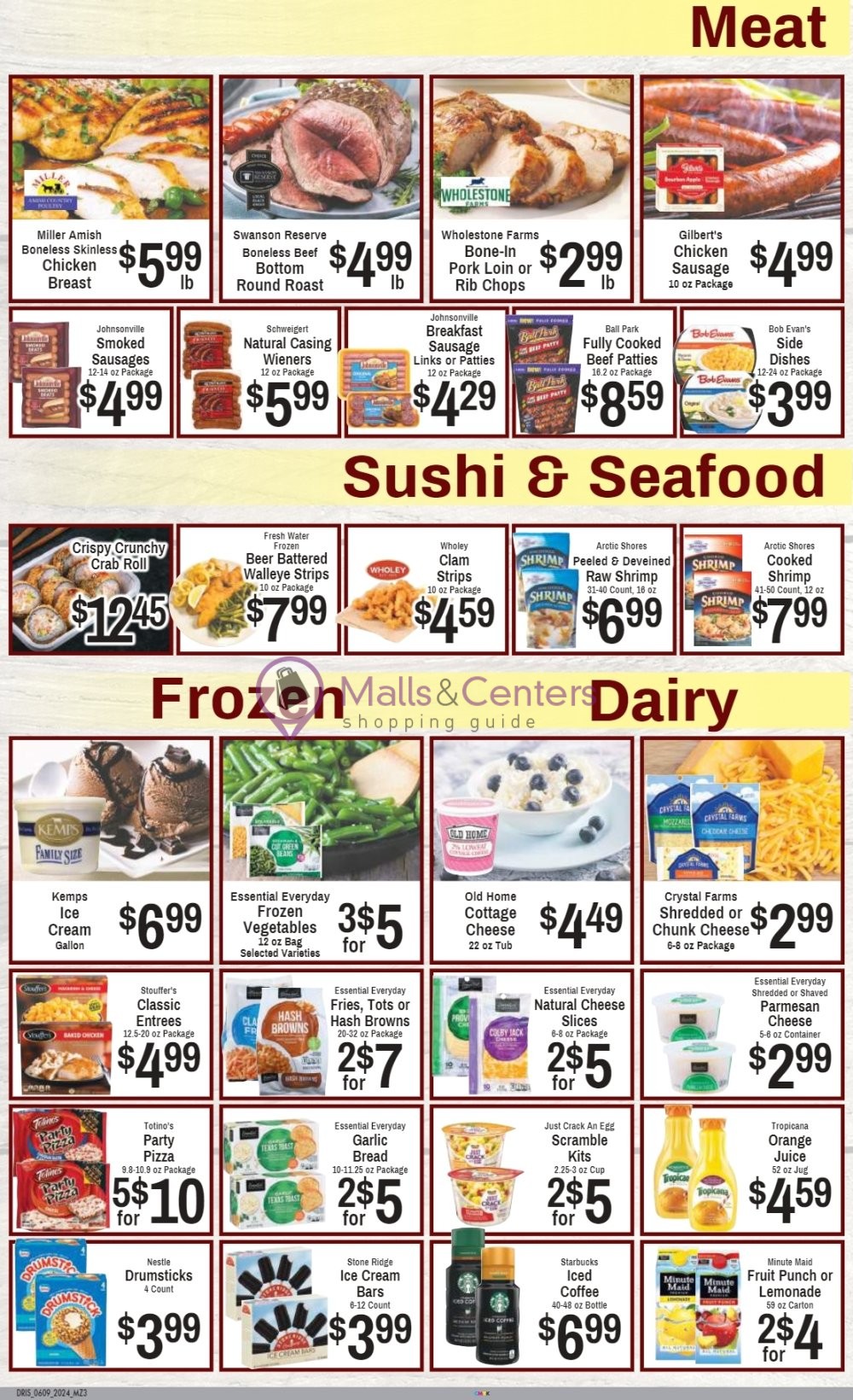 Weekly ad for Driskill's Downtown Market valid: 06/09/2024 - 06/15/2024, page 3
