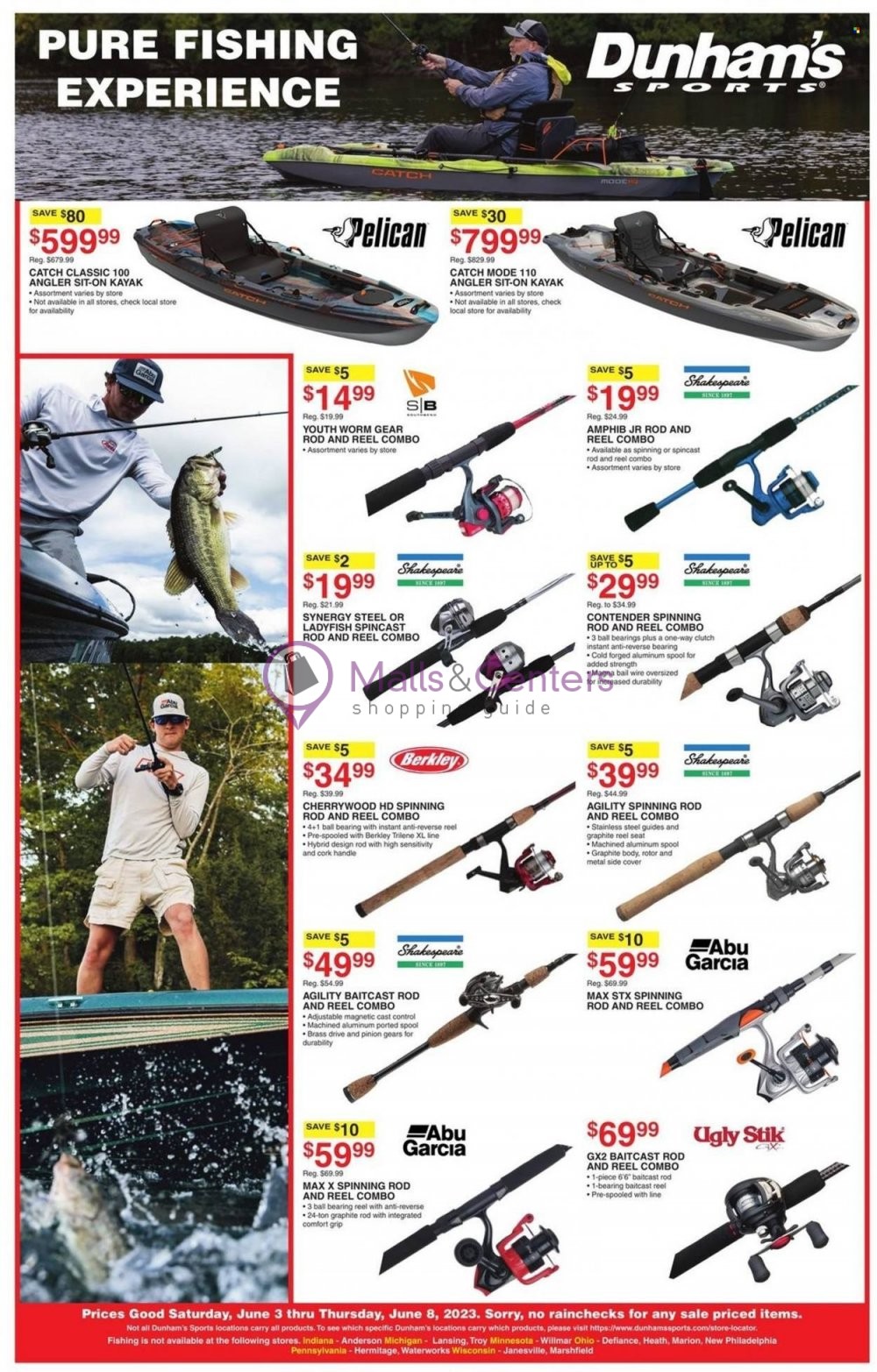 Dunham's Sports Weekly ad valid from 06/02/2023 to 06/08/2023